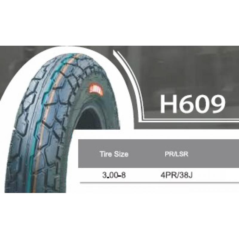 Купить Покрышка 3.00-8 "CHAO YANG" 38J T/T H-609 камерная